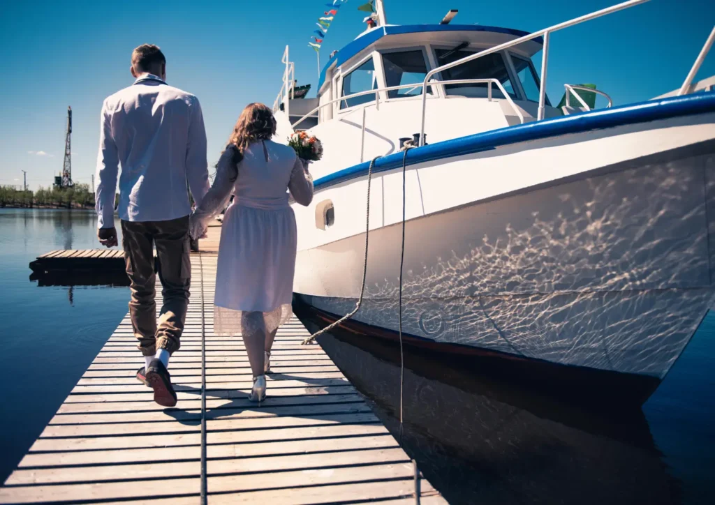 yacht wedding