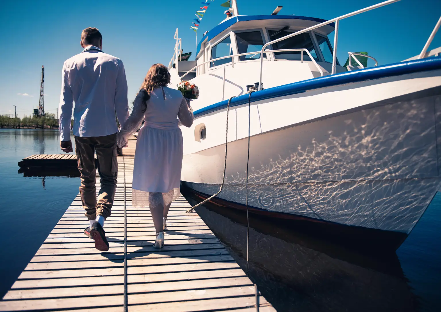 yacht wedding