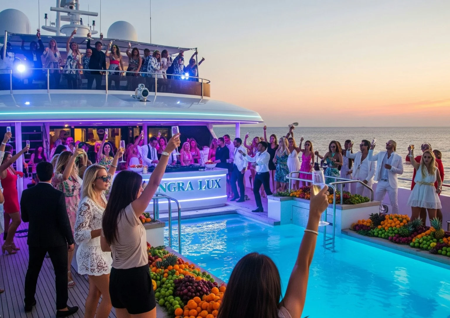 Dubai luxury yacht charter